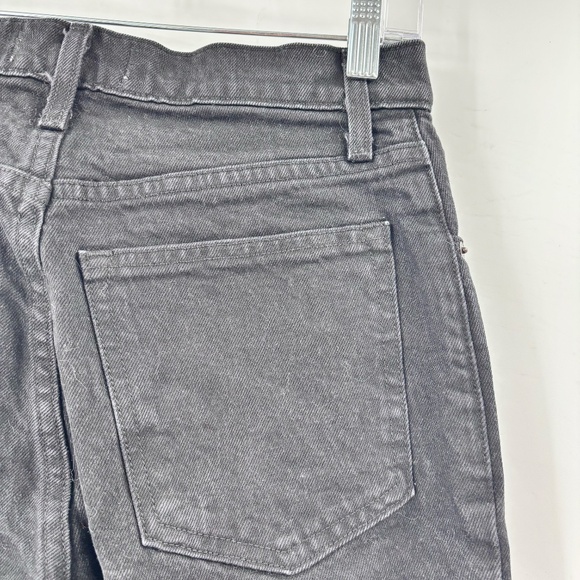 Abercrombie & Fitch Ultra High Rise The 90's Straight Leg Jeans Black Size 27 - Picture 5 of 6